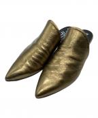 MANAマナ）の古着「サンダル」｜ゴールド