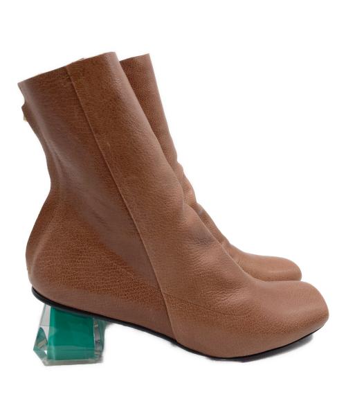 MANA（マナ）MANA (マナ) ブーツ ブラウン サイズ:24.5の古着・服飾アイテム