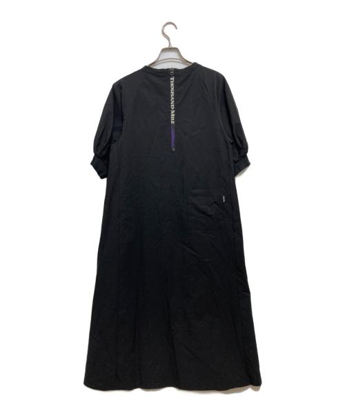 Thousand Mile（サウザンドマイル）Thousand Mile (サウザンドマイル) 半袖ワンピース ブラック サイズ:Fの古着・服飾アイテム
