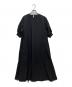 Thousand Mile（サウザンドマイル）の古着「半袖ワンピース」｜ブラック