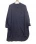 mizuiro-ind（ミズイロインド）の古着「長袖シャツワンピース」｜ネイビー
