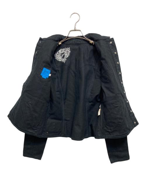 Christian Lacroix（クリスチャン ラクロワ）Christian Lacroix (クリスチャン ラクロワ) 刺繍ジャケット ブラック サイズ:38の古着・服飾アイテム