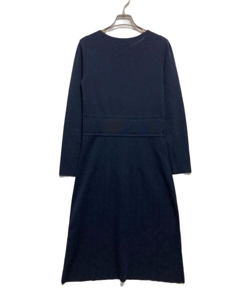 OLD ENGLAND（オールドイングランド）OLD ENGLAND (オールドイングランド) ニットワンピース ネイビー サイズ:36の古着・服飾アイテム