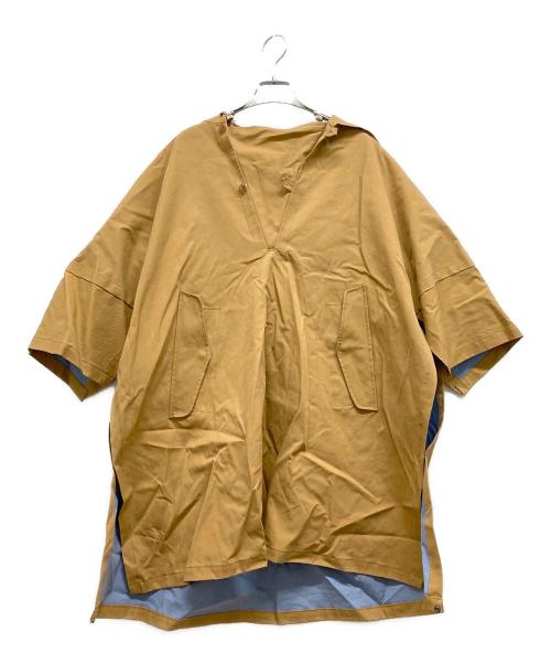 45R（フォーティファイブ・アール）45R (フォーティファイブ・アール) フーデッドコート ベージュの古着・服飾アイテム