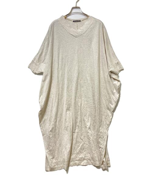 mizuiro-ind（ミズイロインド）mizuiro-ind (ミズイロインド) 半袖ワンピース グレー サイズ:ーの古着・服飾アイテム