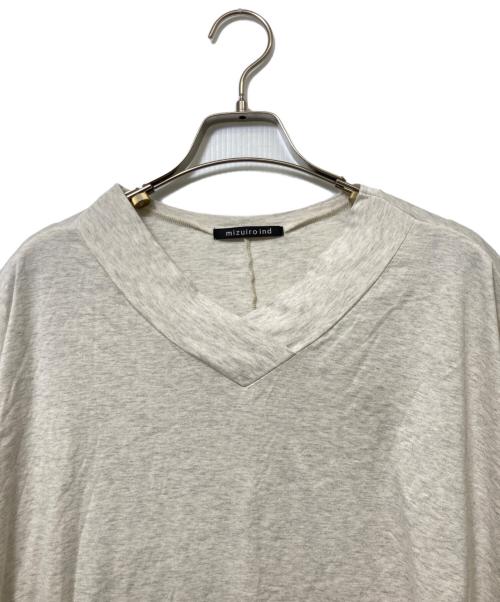 mizuiro-ind（ミズイロインド）mizuiro-ind (ミズイロインド) 半袖ワンピース グレー サイズ:ーの古着・服飾アイテム