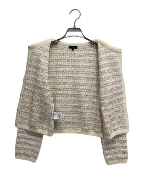 TOCCA（トッカ）TOCCA (トッカ) ノーカラージャケット ホワイト サイズ:Mの古着・服飾アイテム