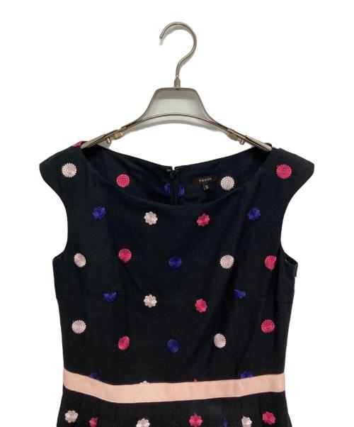 TOCCA（トッカ）TOCCA (トッカ) ノースリーブワンピース ブラック サイズ:Mの古着・服飾アイテム