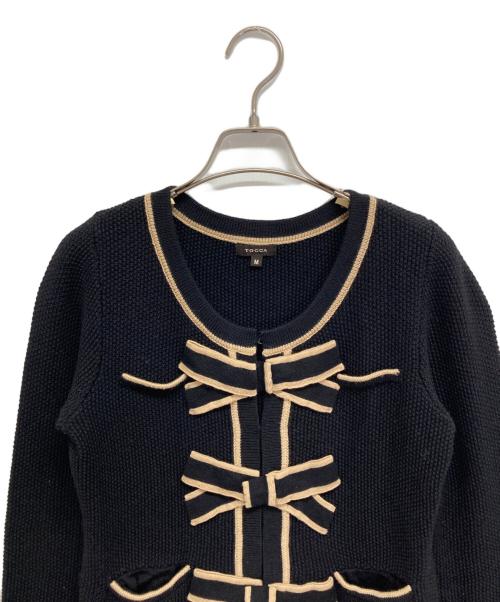 TOCCA（トッカ）TOCCA (トッカ) ノーカラージャケット ブラック サイズ:Mの古着・服飾アイテム