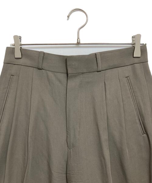 Jean Paul GAULTIER（ジャンポールゴルチェ）Jean Paul GAULTIER (ジャンポールゴルチェ) タックパンツ グリーン サイズ:48の古着・服飾アイテム