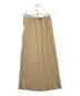 ISSEY MIYAKE (イッセイミヤケ) プリーツスカート ベージュ サイズ:M：7000円