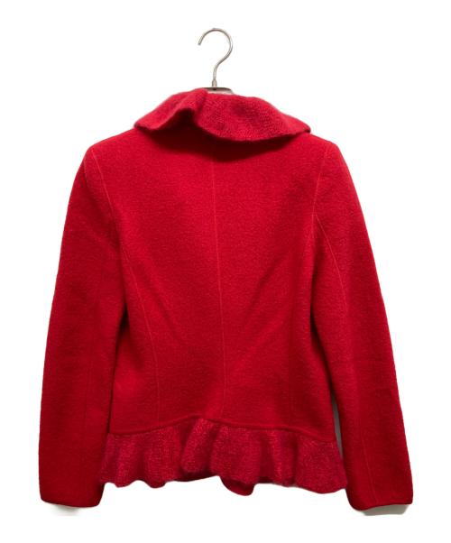ARMANI COLLEZIONI（アルマーニ コレツィオーニ）ARMANI COLLEZIONI (アルマーニ コレツィオーニ) ジャケット レッド サイズ:44の古着・服飾アイテム