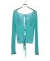 PAMEO POSE (パメオポーズ) Ribbon Net Cardigan スカイブルー サイズ:F：7000円