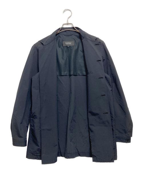 BURBERRY BLACK LABEL（バーバリーブラックレーベル）BURBERRY BLACK LABEL (バーバリーブラックレーベル) コットンナイロンコート ブラック サイズ:Mの古着・服飾アイテム