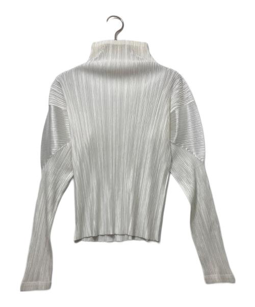 PLEATS PLEASE（プリーツプリーズ）PLEATS PLEASE (プリーツプリーズ) プリーツカットソー ホワイト サイズ:記載なしの古着・服飾アイテム