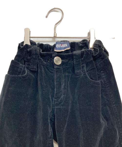 Jean Paul GAULTIER（ジャンポールゴルチェ）Jean Paul GAULTIER (ジャンポールゴルチェ) ベロアパンツ ブラック サイズ:-の古着・服飾アイテム