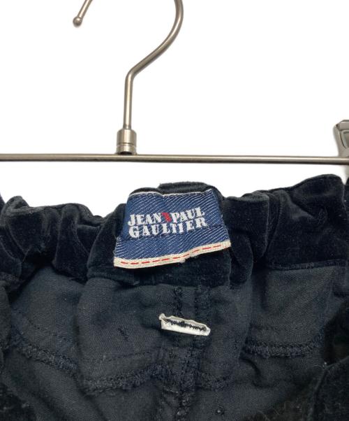 Jean Paul GAULTIER（ジャンポールゴルチェ）Jean Paul GAULTIER (ジャンポールゴルチェ) ベロアパンツ ブラック サイズ:-の古着・服飾アイテム