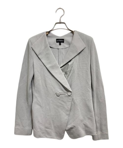 EMPORIO ARMANI（エンポリオアルマーニ）EMPORIO ARMANI (エンポリオアルマーニ) ジャケット グレー サイズ:42の古着・服飾アイテム