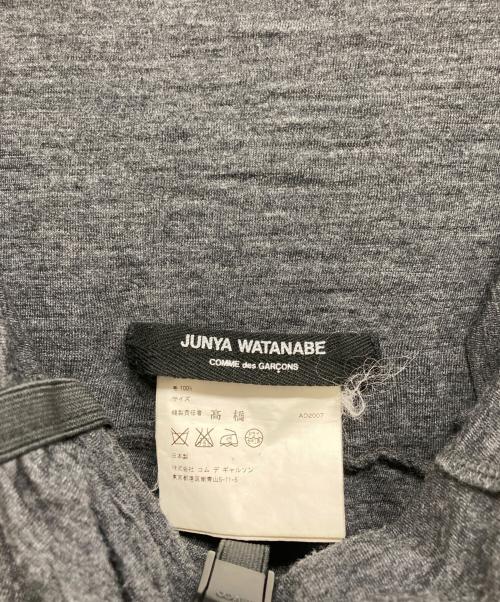 JUNYA WATANABE COMME des GARCONS（(ジュンヤワタナベ コムデギャルソン）JUNYA WATANABE COMME des GARCONS ((ジュンヤワタナベ コムデギャルソン) 天竺テープデザインスカート グレー サイズ:記載なしの古着・服飾アイテム