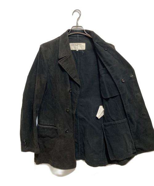 COMME des GARCONS HOMME（コムデギャルソン オム）COMME des GARCONS HOMME (コムデギャルソン オム) Pコート ブラック サイズ:Mの古着・服飾アイテム