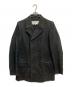 COMME des GARCONS HOMME（コムデギャルソン オム）の古着「Pコート」｜ブラック