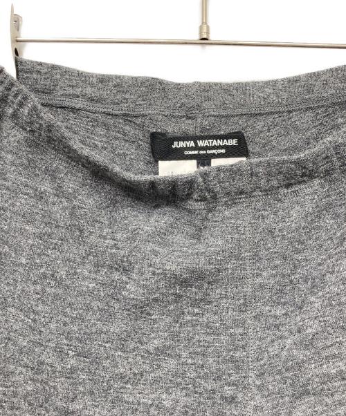 JUNYA WATANABE COMME des GARCONS（(ジュンヤワタナベ コムデギャルソン）JUNYA WATANABE COMME des GARCONS ((ジュンヤワタナベ コムデギャルソン) ニットパンツ グレー サイズ:Mの古着・服飾アイテム