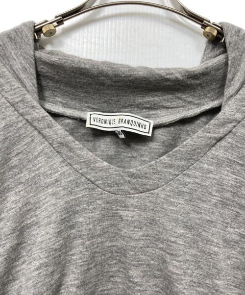VERONIQUE BRANQUINHO（ヴェロニクブランキーノ）VERONIQUE BRANQUINHO (ヴェロニクブランキーノ) ニット グレー サイズ:36の古着・服飾アイテム