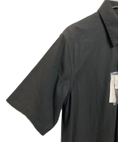 Y's（ワイズ）Y's (ワイズ) 半袖シャツワンピース ブラック サイズ:2の古着・服飾アイテム