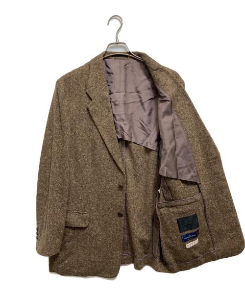 PAPAS（パパス）PAPAS (パパス) カシミヤテーラードジャケット ベージュ サイズ:Mの古着・服飾アイテム