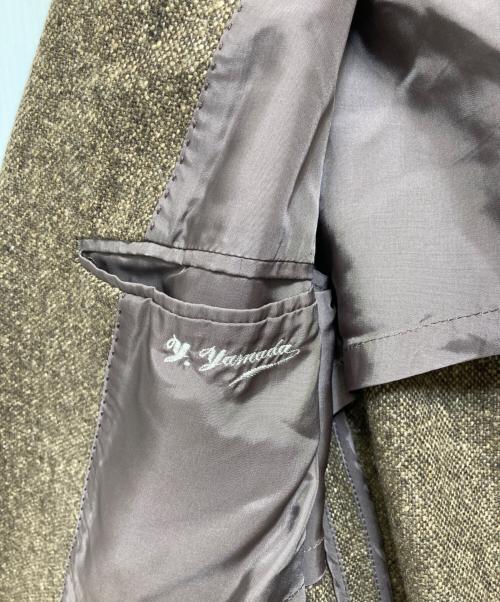 PAPAS（パパス）PAPAS (パパス) カシミヤテーラードジャケット ベージュ サイズ:Mの古着・服飾アイテム