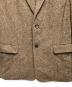 中古・古着 PAPAS (パパス) カシミヤテーラードジャケット ベージュ サイズ:M：7000円
