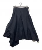 Y'sワイズ）の古着「スカート」｜ブラック