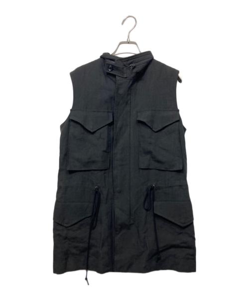 Y's（ワイズ）Y's (ワイズ) ベスト ブラック サイズ:1の古着・服飾アイテム