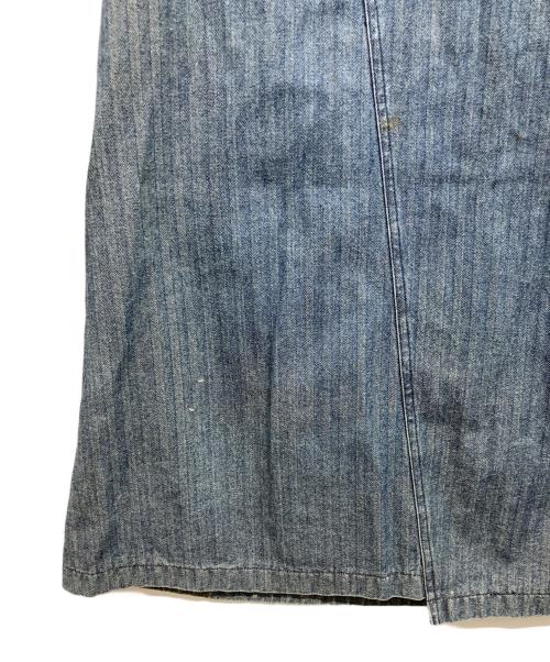 ROBE DE CHAMBRE COMME DES GARCONS（ローブドシャンブル コムデギャルソン）ROBE DE CHAMBRE COMME DES GARCONS (ローブドシャンブル コムデギャルソン) デニムスカート インディゴ サイズ:Mの古着・服飾アイテム