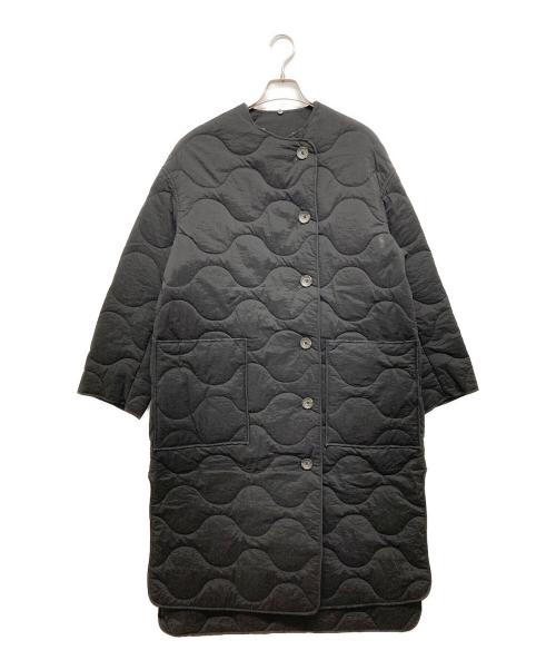 LE CIEL BLEU（ルシェルブルー）LE CIEL BLEU (ルシェルブルー) キルティングコート ブラック サイズ:36の古着・服飾アイテム