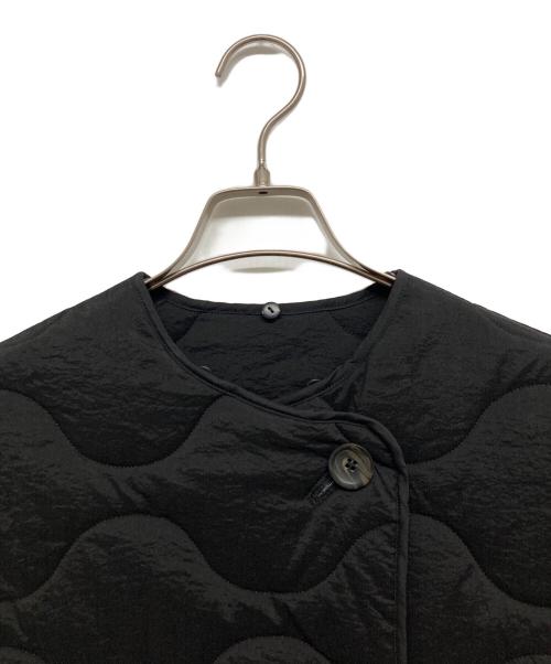 LE CIEL BLEU（ルシェルブルー）LE CIEL BLEU (ルシェルブルー) キルティングコート ブラック サイズ:36の古着・服飾アイテム