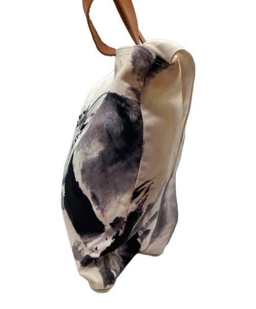 YOHJI YAMAMOTO（ヨウジヤマモト）YOHJI YAMAMOTO (ヨウジヤマモト) 2WAYバッグ ホワイトの古着・服飾アイテム