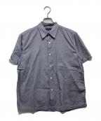 COMME des GARCONS HOMMEコムデギャルソン オム）の古着「半袖シャツ」｜ブルー