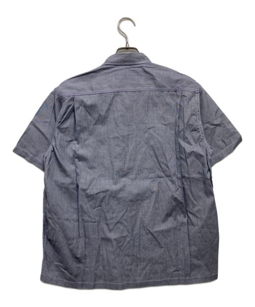 COMME des GARCONS HOMME（コムデギャルソン オム）COMME des GARCONS HOMME (コムデギャルソン オム) 半袖シャツ ブルー サイズ:Sの古着・服飾アイテム