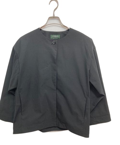 JOURNAL STANDARD relume（ジャーナルスタンダード レリューム）JOURNAL STANDARD relume (ジャーナルスタンダード レリューム) クルーネックコクーンブルゾン ブラック サイズ:FREEの古着・服飾アイテム