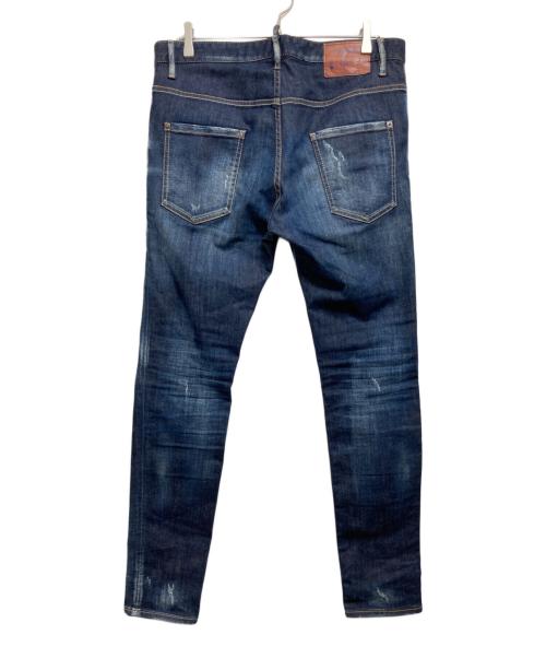 DSQUARED2（ディースクエアード）DSQUARED2 (ディースクエアード) デニムパンツ インディゴ サイズ:50の古着・服飾アイテム