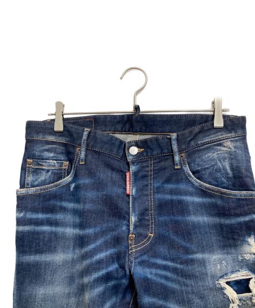 DSQUARED2（ディースクエアード）DSQUARED2 (ディースクエアード) デニムパンツ インディゴ サイズ:50の古着・服飾アイテム