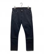 NEIGHBORHOODネイバーフッド）の古着「デニムパンツ」｜ブラック