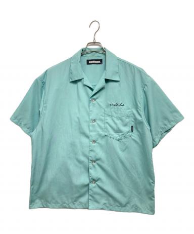 中古・古着通販】NEIGHBORHOOD (ネイバーフッド) 半袖シャツ ブルー 中古・古着通販】NEIGHBORHOOD (ネイバーフッド) 半袖シャツ ブルー