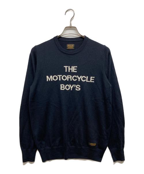 NEIGHBORHOOD（ネイバーフッド）NEIGHBORHOOD (ネイバーフッド) ニット ネイビー サイズ:MEDIUMの古着・服飾アイテム