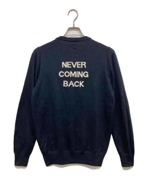 NEIGHBORHOOD（ネイバーフッド）NEIGHBORHOOD (ネイバーフッド) ニット ネイビー サイズ:MEDIUMの古着・服飾アイテム