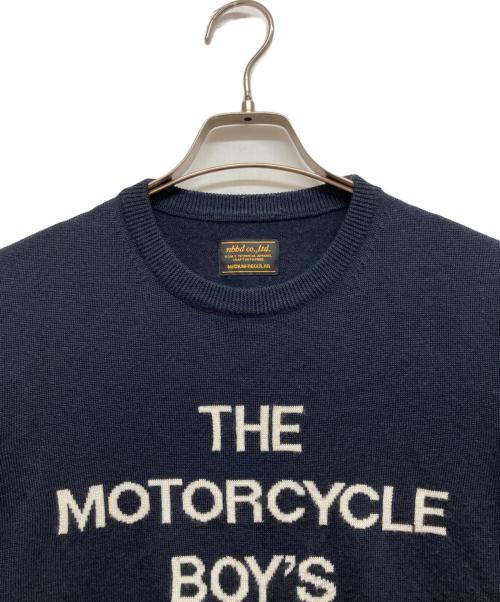 NEIGHBORHOOD（ネイバーフッド）NEIGHBORHOOD (ネイバーフッド) ニット ネイビー サイズ:MEDIUMの古着・服飾アイテム