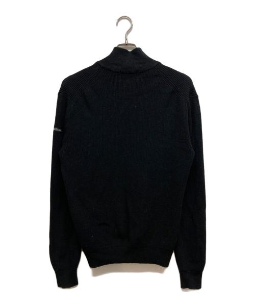 Schott（ショット）Schott (ショット) ジップニット ブラック サイズ:Mの古着・服飾アイテム