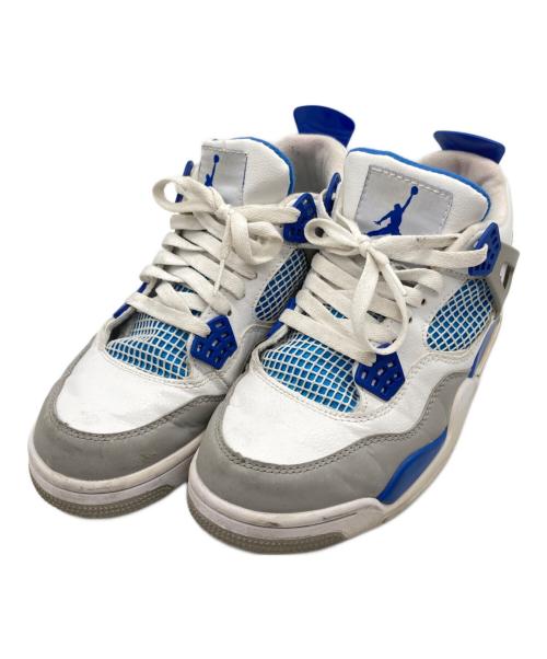 NIKE（ナイキ）NIKE (ナイキ) AIR JORDAN 4 RETRO ブルー サイズ:25の古着・服飾アイテム