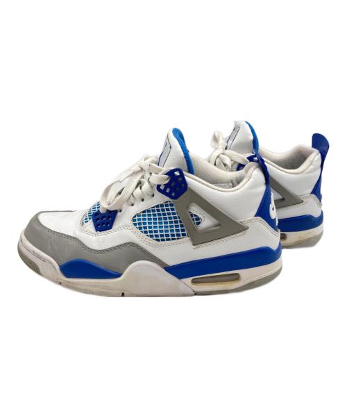 NIKE（ナイキ）NIKE (ナイキ) AIR JORDAN 4 RETRO ブルー サイズ:25の古着・服飾アイテム